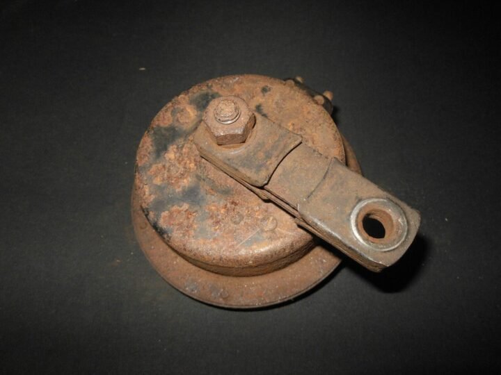 WW II German WH LW KM – VEHICLE HORN #2 – FDE 12/4 – Kubel Schwimm Opel – NICE — image 2
