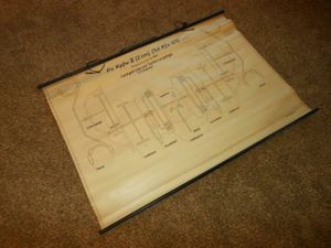 WW II German Army – TANK WALL CHART / SCHEMATIC …