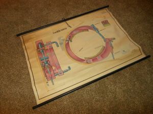 WW II German Army – TANK WALL CHART / SCHEMATIC …
