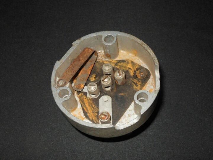 WW II German Army 5-Polig Steckdose – VEHICLE TRAILER PLUG – Opel Kubel Sdkfz — image 7