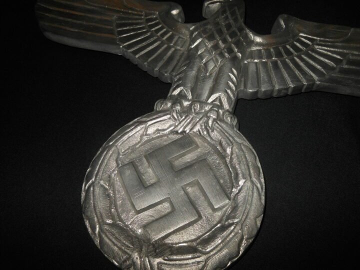 WW2 German Wehrmacht NSDAP – TRAIN / RAILWAY EAGLE – SMALL – REPRODUCTION – NICE! — image 3