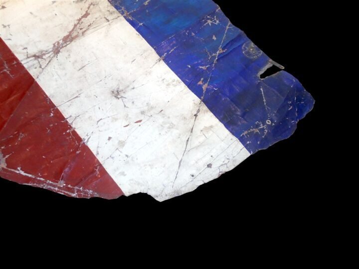 WW1 / WW2 British RAF Aircraft – TAIL RUDDER FABRIC – AIRCO DH. 9A – VERY RARE! — image 7