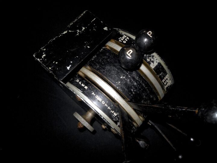 WW2 US Army / RCAF Aircraft – THROTTLE CONTROLS – AT-17 / UC-78 BOBCAT – NICE! — image 4