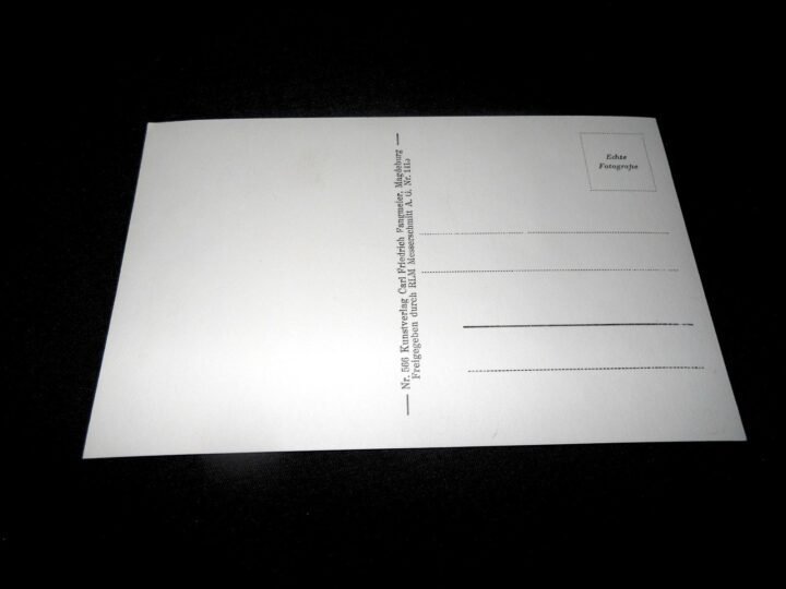 WW2 German Luftwaffe Autograph – WILLY MESSERSCHMITT – SIGNED POSTCARD – NICE! — image 4