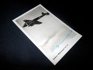 WW2 German Luftwaffe Autograph – WILLY MESSERSCHMITT – SIGNED POSTCARD …