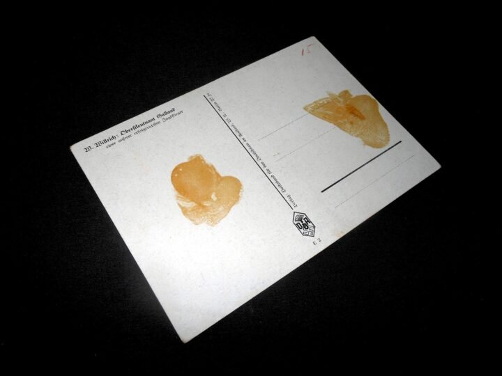 WW2 German Luftwaffe Autograph – GENERAL ADOLF GALLAND – WARTIME SIGNED! — image 4