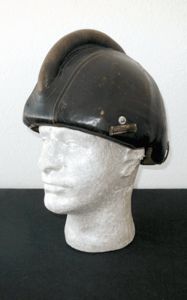 WW2 German Luftwaffe SSK90 Fliegerstahlhelm – STEEL FLIGHT HELMET – …