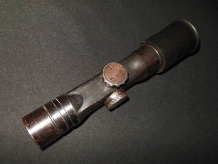 WW2 German Wehrmacht G43 K43 – ZF4 SNIPER SCOPE & RUBBER EYE CUP – VERY NICE! — image 6