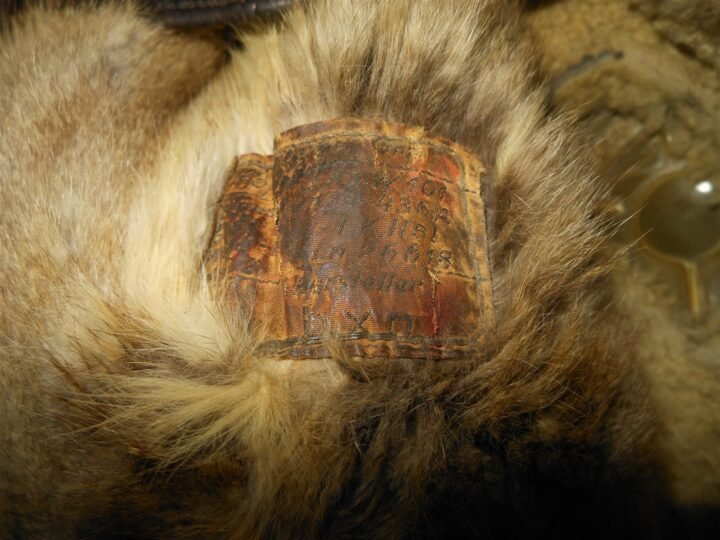 WW2 German Luftwaffe LKpW101 Fliegerkopfhaube – WINTER FUR FLIGHT HELMET – RARE! — image 17