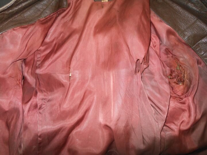 WW2 US NAVY & MARINE CORPS – G-1 / M-422A LEATHER PILOT FLIGHT JACKET – NICE! — image 16