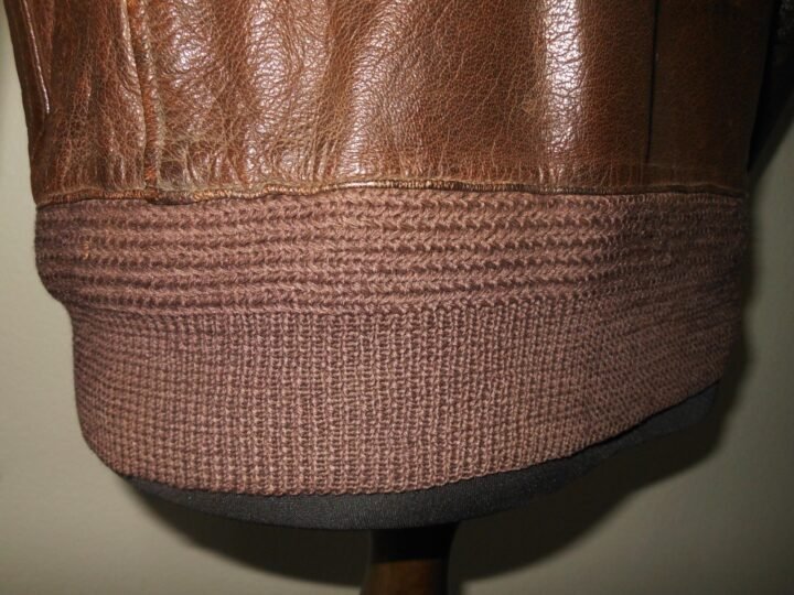 WW2 US NAVY & MARINE CORPS – G-1 / M-422A LEATHER PILOT FLIGHT JACKET – NICE! — image 7