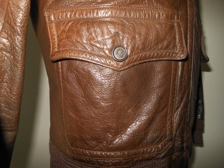 WW2 US NAVY & MARINE CORPS – G-1 / M-422A LEATHER PILOT FLIGHT JACKET – NICE! — image 8