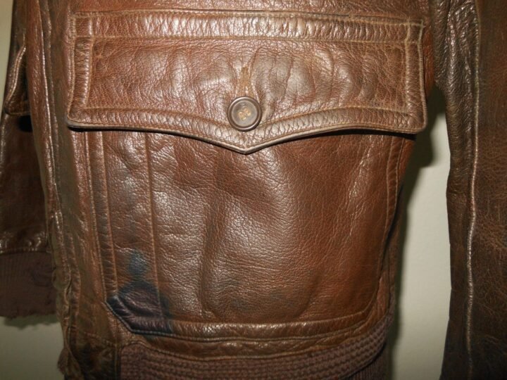 WW2 US NAVY & MARINE CORPS – G-1 / M-422A LEATHER PILOT FLIGHT JACKET – NICE! — image 9