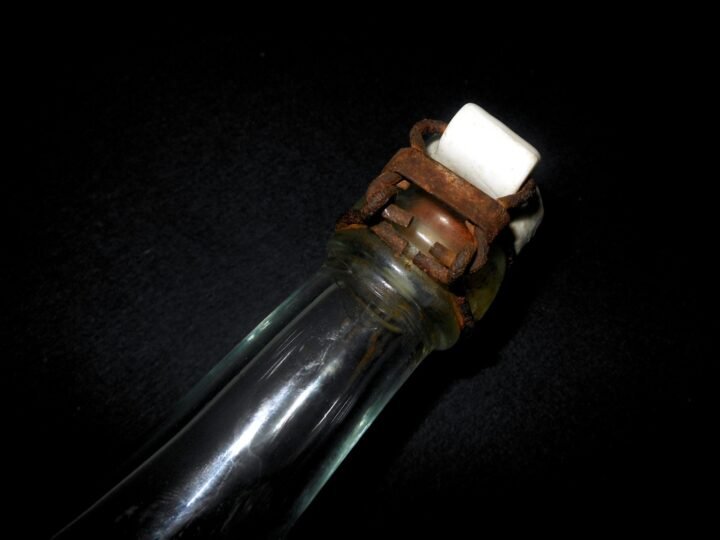 WW2 German Luftwaffe Getränkeflasche/Bierflasche – GLASS BEER BOTTLE #3 – NICE! — image 5