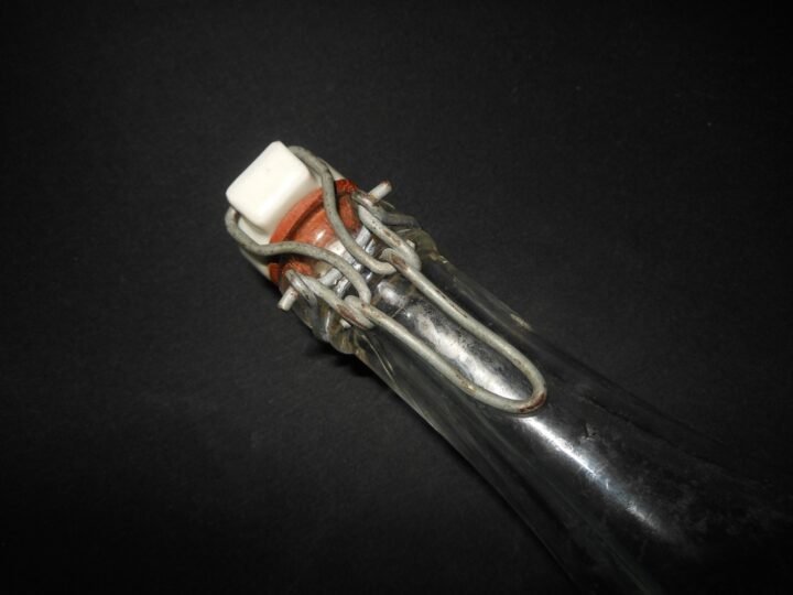 WW2 German Luftwaffe Getränkeflasche/Bierflasche – GLASS BEER BOTTLE #2 – NICE! — image 5