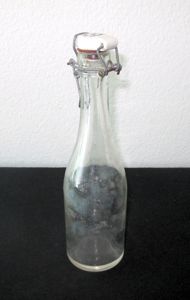 WW2 German Luftwaffe Getränkeflasche/Bierflasche – GLASS BEER BOTTLE #2 – …