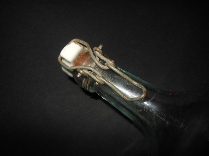 WW2 German Luftwaffe Getränkeflasche/Bierflasche – GLASS BEER BOTTLE #1 – NICE! — image 4