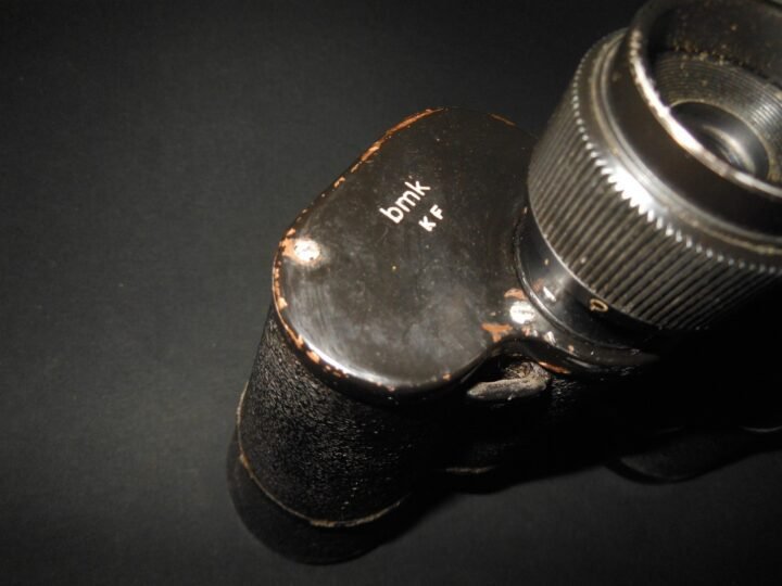 WW2 German Wehrmacht – 7×50 FIELD BINOCULARS w/ EXTENDABLE EYE CUPS – VERY NICE! — image 12