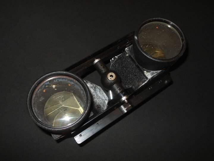 WW2 German Luftwaffe Brückenraumglas – RECONAISSANCE PHOTO STEREO VIEWER – NICE! — image 12