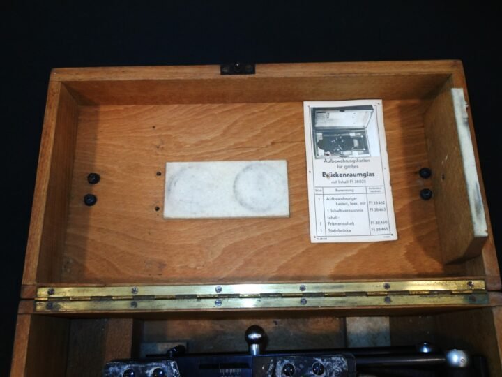 WW2 German Luftwaffe Brückenraumglas – RECONAISSANCE PHOTO STEREO VIEWER – NICE! — image 14