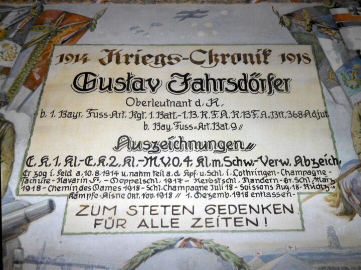 WW1 Prussian Army – NAMED PRESENTATION SERVICE CERTIFICATE – ARTILLERY – V. NICE — image 7