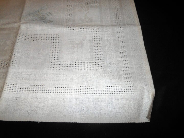 WW2 German Whermacht Oberkommando der Heer – DINING TABLE CLOTH – VERY RARE! — image 2