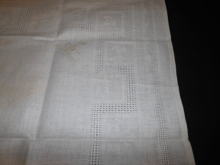 WW2 German Whermacht Oberkommando der Heer – DINING TABLE CLOTH – VERY RARE! — image 7