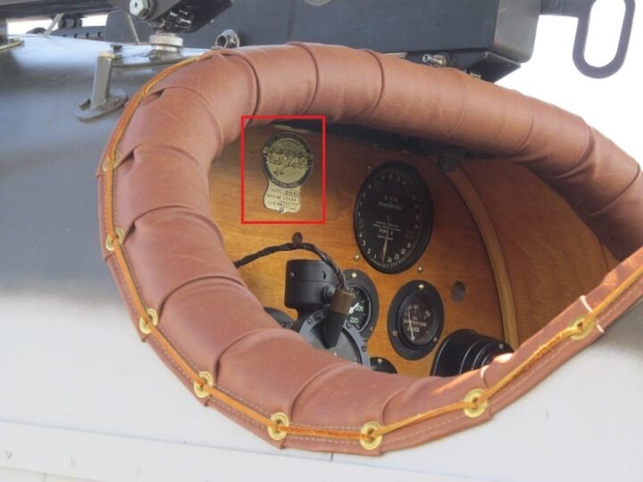 WW1 USAAS Army Aircraft – MAIN FUSELAGE DATA PLATE – DH-4 'LIBERTY PLANE' – RARE — image 10