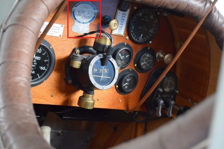 WW1 USAAS Army Aircraft – MAIN FUSELAGE DATA PLATE – DH-4 'LIBERTY PLANE' – RARE — image 9