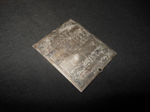 WW2 USAAF Army Aircraft – MAIN PART ACCEPTANCE DATA PLATE …