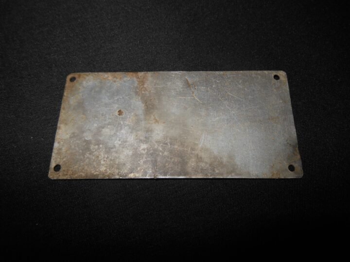 WW2 German Luftwaffe Aircraft Typenschild – MAIN DATA PLATE – Ju188 D-2 – NICE! — image 4