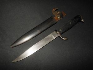WW1 German Heer Nahkampfmesser – CLOSE COMBAT TRENCH KNIFE – …