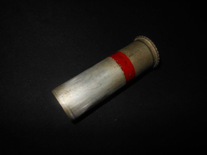WW2 German Wehrmacht – RED SIGNAL FLARE CARTRIDGE #2 – UNFIRED – VERY NICE! — image 2