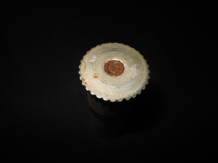 WW2 German Wehrmacht – RED SIGNAL FLARE CARTRIDGE #2 – UNFIRED – VERY NICE! — image 3