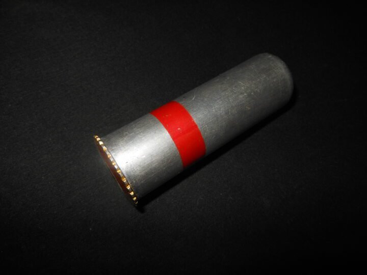 WW2 German Wehrmacht – RED SIGNAL FLARE CARTRIDGE – UNFIRED – SUPERB! — image 2