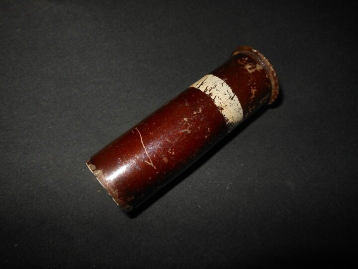 WW2 German Wehrmacht – WHITE SIGNAL FLARE CARTRIDGE #2 – UNFIRED – NICE! — image 2