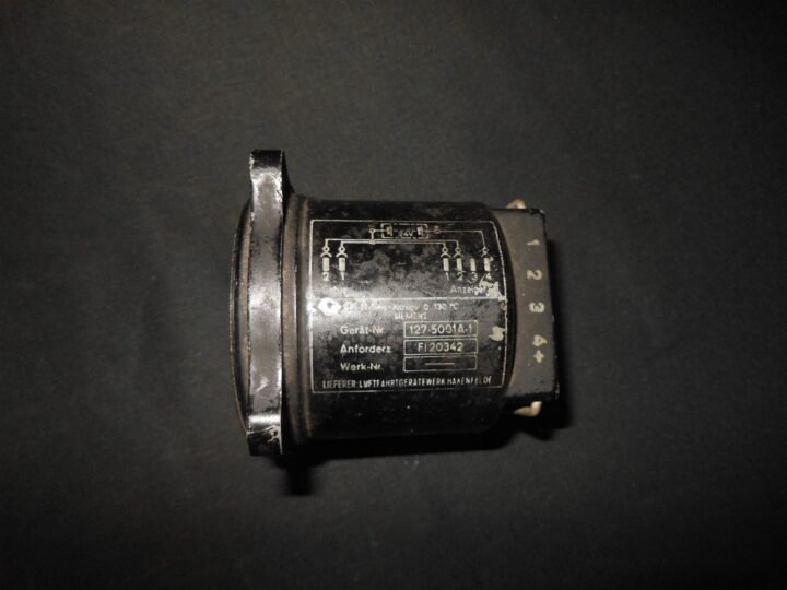 WW2 German Luftwaffe Temp-Anzeiger – TEMPERATURE GAUGE – Me109 Fw190 Ju87 — image 5