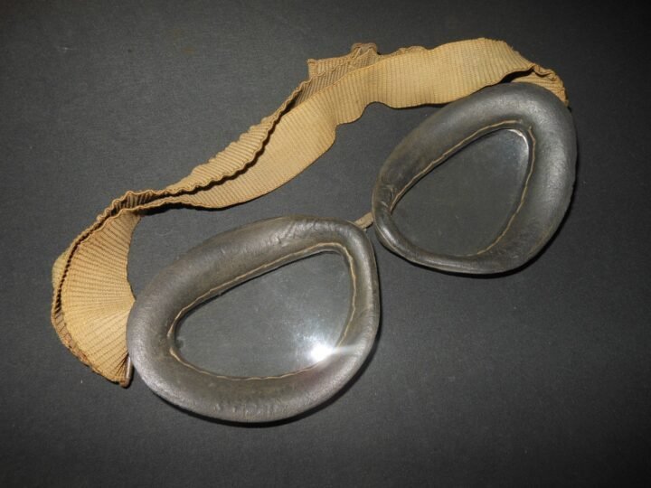 WW2 German Luftwaffe – WAGENER MODEL 306 PILOT GOGGLES – LATE – NICE! — image 15