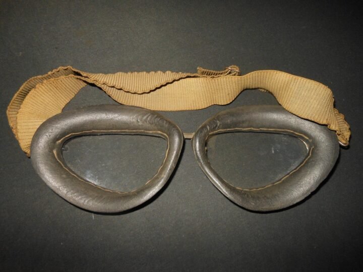 WW2 German Luftwaffe – WAGENER MODEL 306 PILOT GOGGLES – LATE – NICE! — image 16