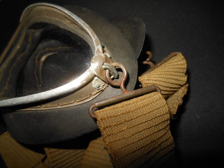 WW2 German Luftwaffe – WAGENER MODEL 306 PILOT GOGGLES – LATE – NICE! — image 20