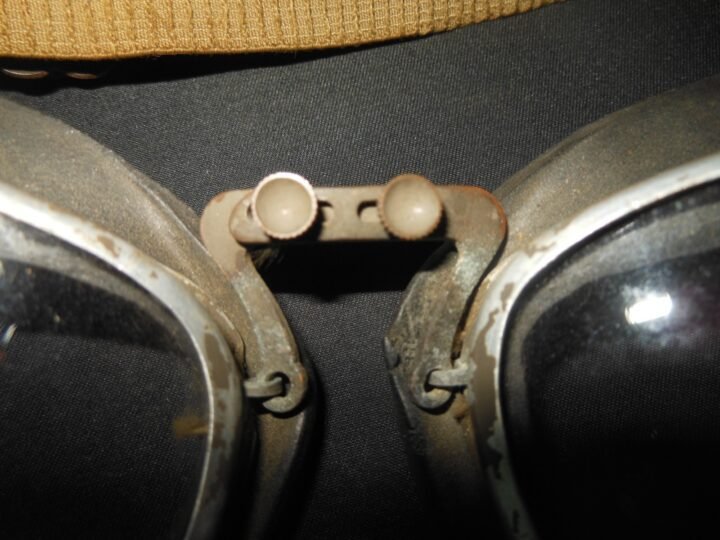 WW2 German Luftwaffe – WAGENER MODEL 306 PILOT GOGGLES – LATE – NICE! — image 7