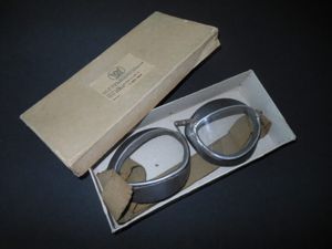 WW2 German Luftwaffe – WAGENER MODEL 306 PILOT GOGGLES – …