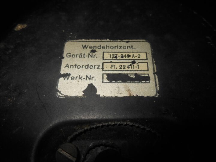 WW2 German Luftwaffe Wendehorizont – ARTIFICIAL HORIZON – Me262 Fw190 Me109 — image 8