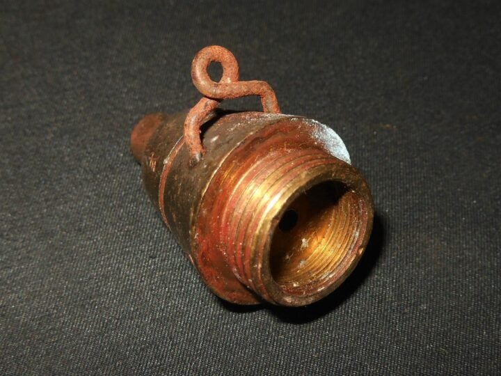 WW2 Imperial Japanese Army – TYPE 89 BRASS KNEE MORTAR FUSE #1 – VERY NICE! — image 6