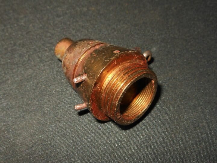 WW2 Imperial Japanese Army – TYPE 89 BRASS KNEE MORTAR FUSE #2 – VERY NICE! — image 6