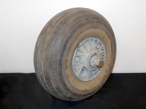 WW2 German Luftwaffe Aircraft – TAIL WHEEL & TIRE – …