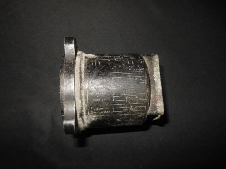 WW2 German Luftwaffe Aircraft Vorratsanzeiger – FUEL GAUGE – Me109 – VERY NICE! — image 5
