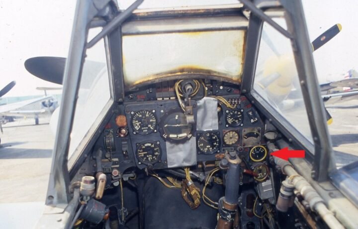 WW2 German Luftwaffe Aircraft Vorratsanzeiger – FUEL GAUGE – Me109 – VERY NICE! — image 9