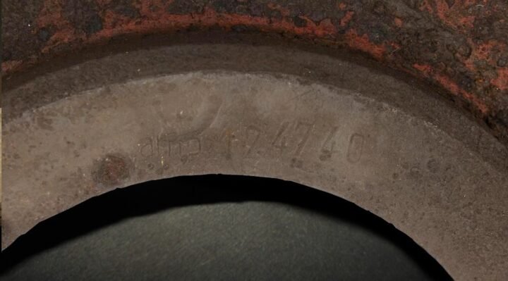 WW2 German Wehrmacht – DRIVER VISION PORT MOUNT – Pz.Kpfw. V PANTHER – RARE! — image 9