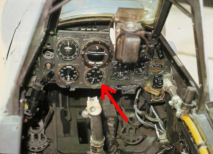 WW2 German Luftwaffe Fahrtmesser – AIRSPEED INDICATOR – Fw190 Me109 – VERY NICE! — image 7